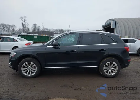 2015 Audi Q5 2.0T Premium из США, поврежденный, VIN WA1CFAFP7FA102396